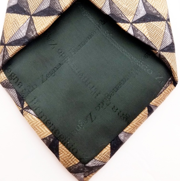 Ermenegildo  zegna  exclusive desing 3D style tie - Picture 6 of 7